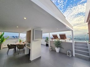 Luxury Penthouse Private Jacuzzi Miraflores 4BR
